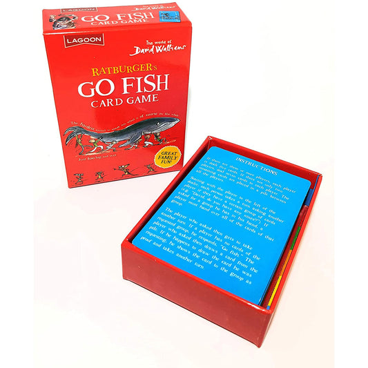 Ratburgers Go Fish Card Game - World of David Walliams Childrens Games