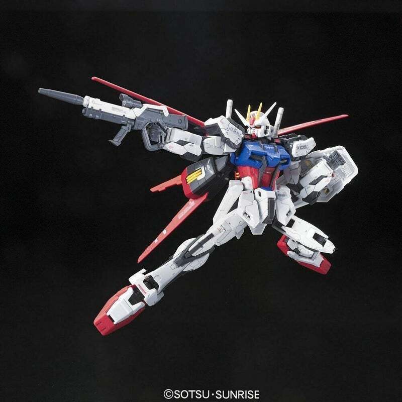 Bandai RG Aile Strike Gundam O.M.N.I. Enforcer Mobile Suit GAT-X105 Model Kit