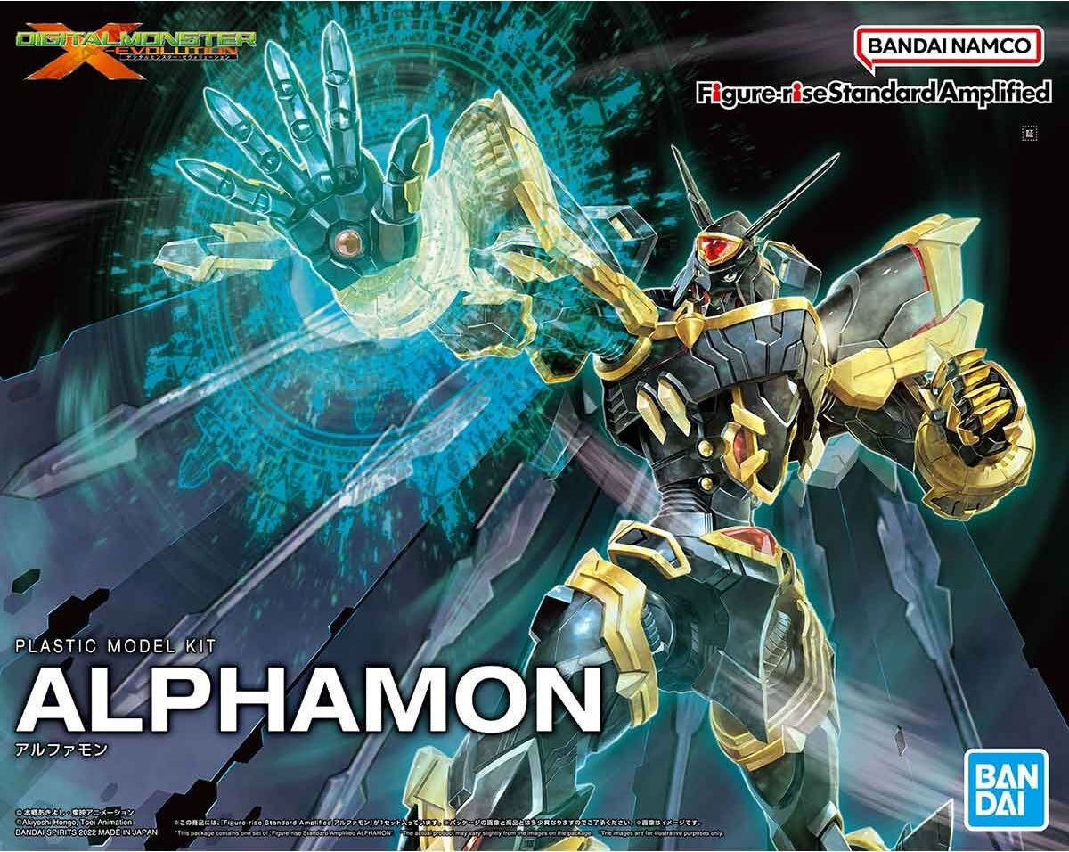 Bandai Digimon Figure-Rise Standard - Amplified Alphamon Model Kit