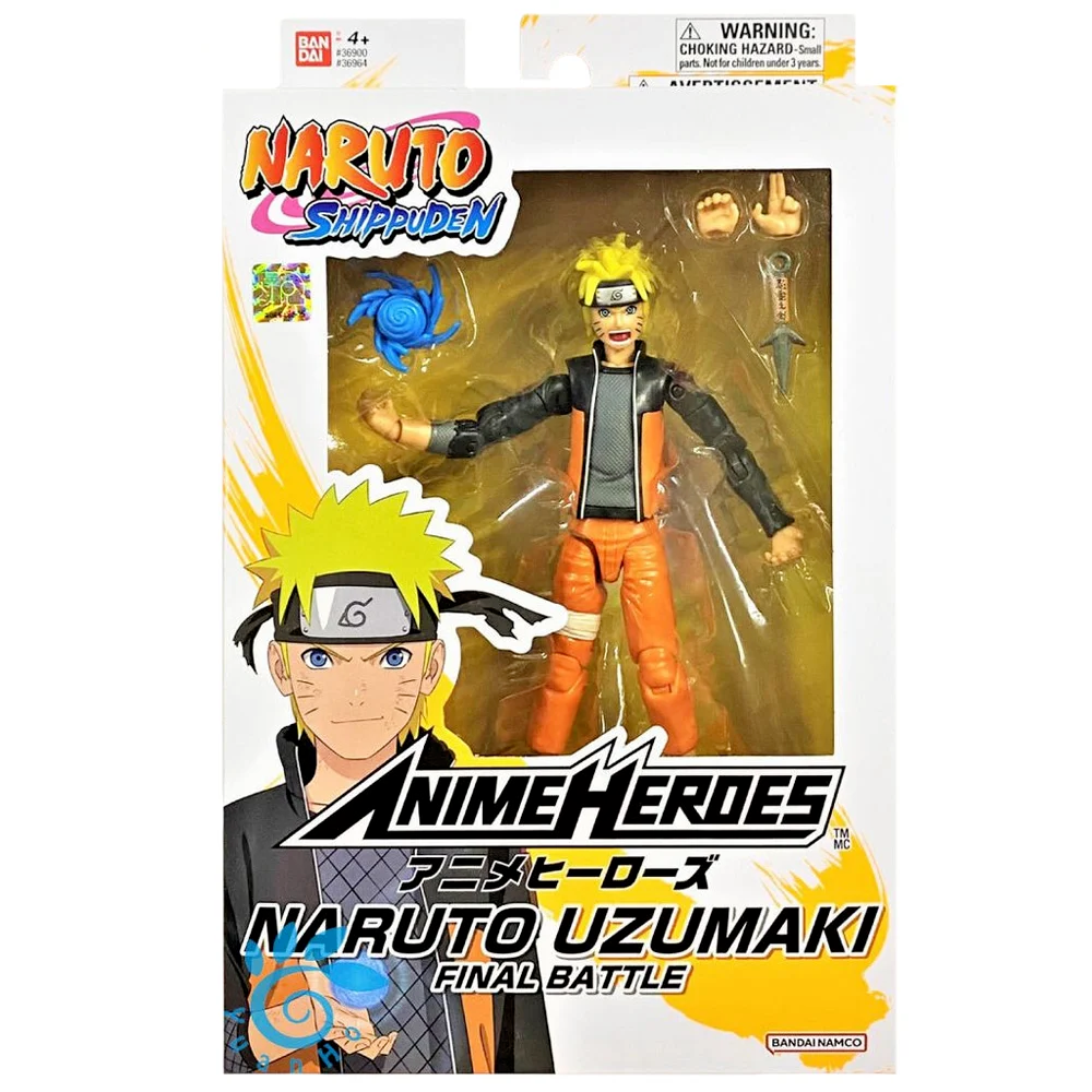 Bandai Anime Heroes - Naruto Uzumaki Final Battle 6.5" Figure