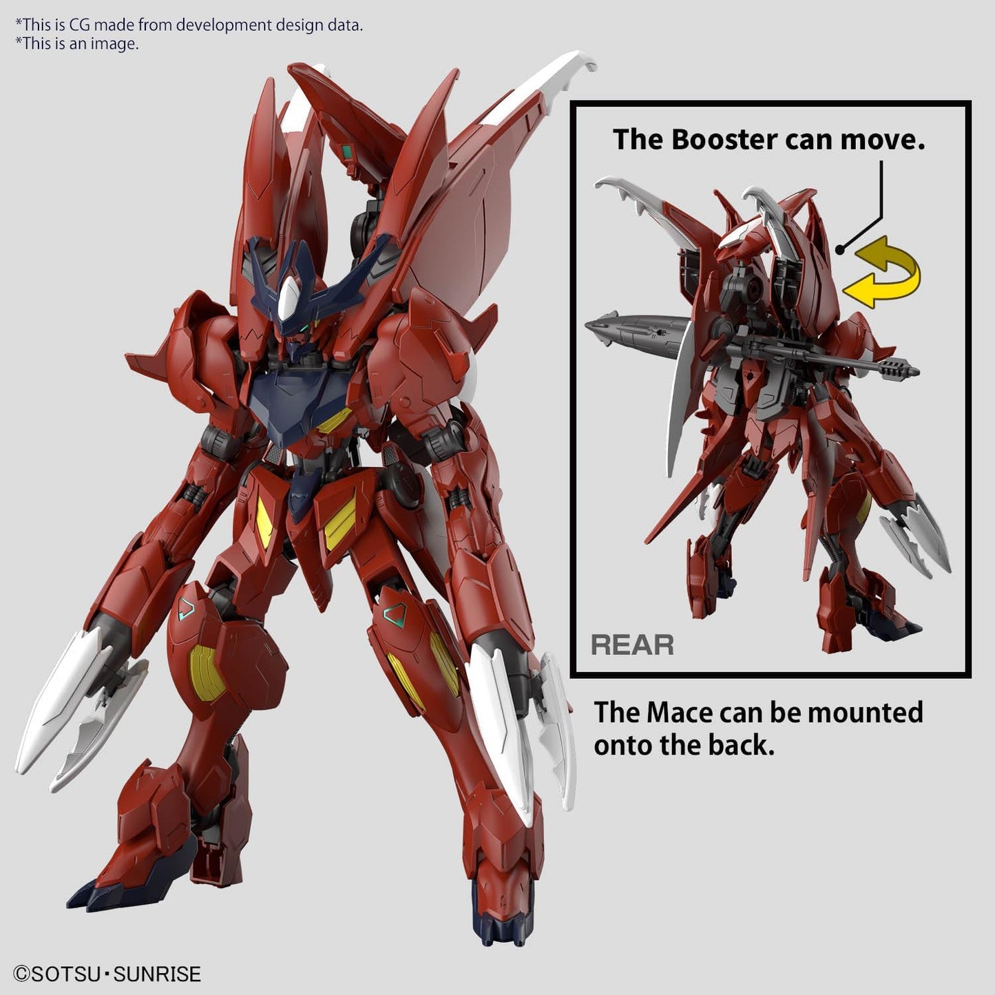 Bandai Gundam - HG Gundam 1/144 Gundam Amazing BARBATOS Lupus Model Kit