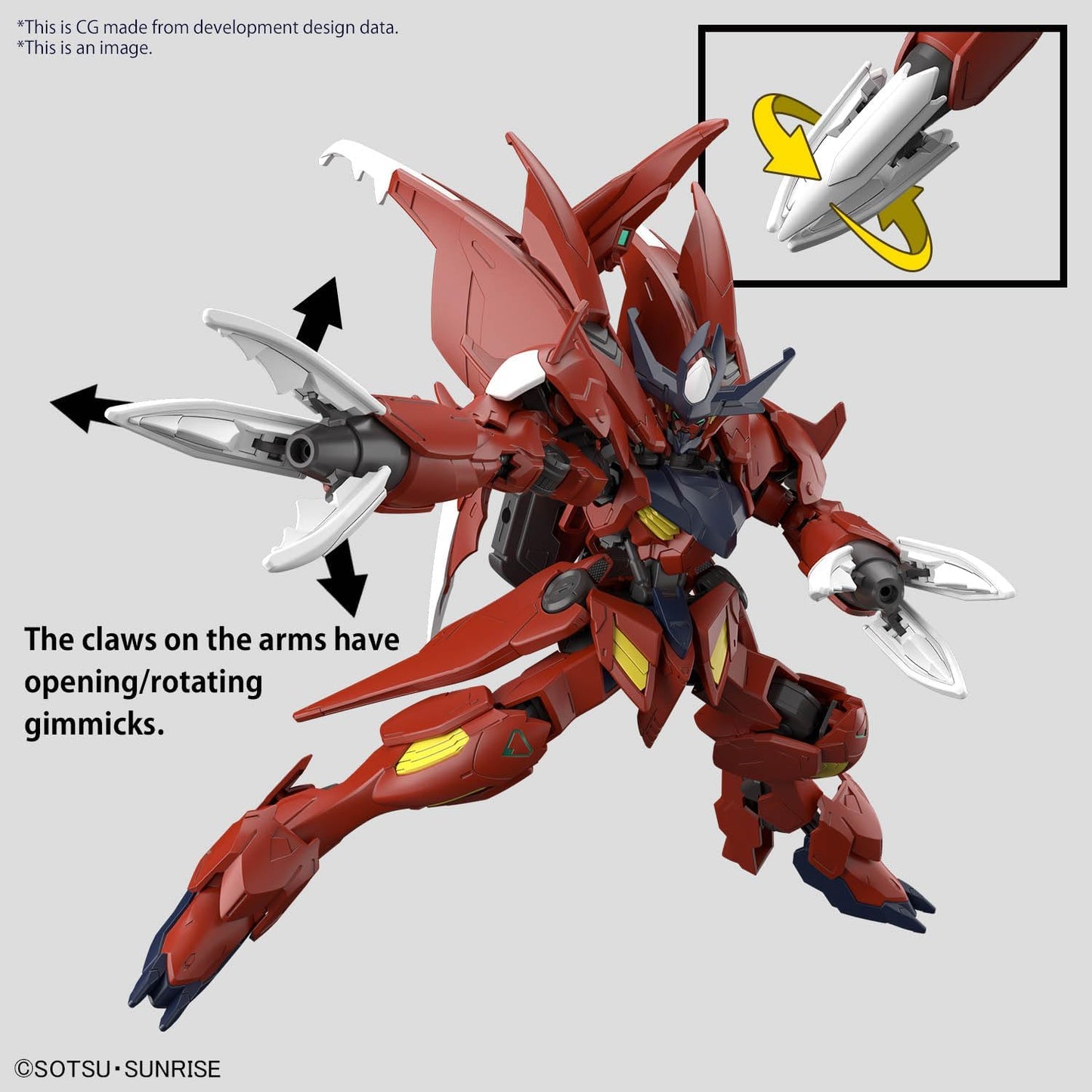 Bandai Gundam - HG Gundam 1/144 Gundam Amazing BARBATOS Lupus Model Kit
