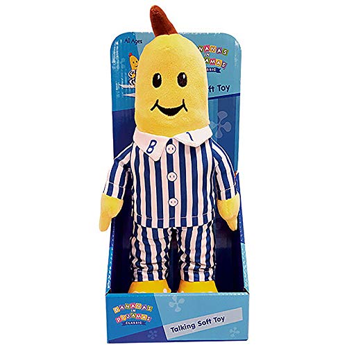 Set of 2 B1 & B2 Bananas in Pyjamas Classic Talking Plush 30cm