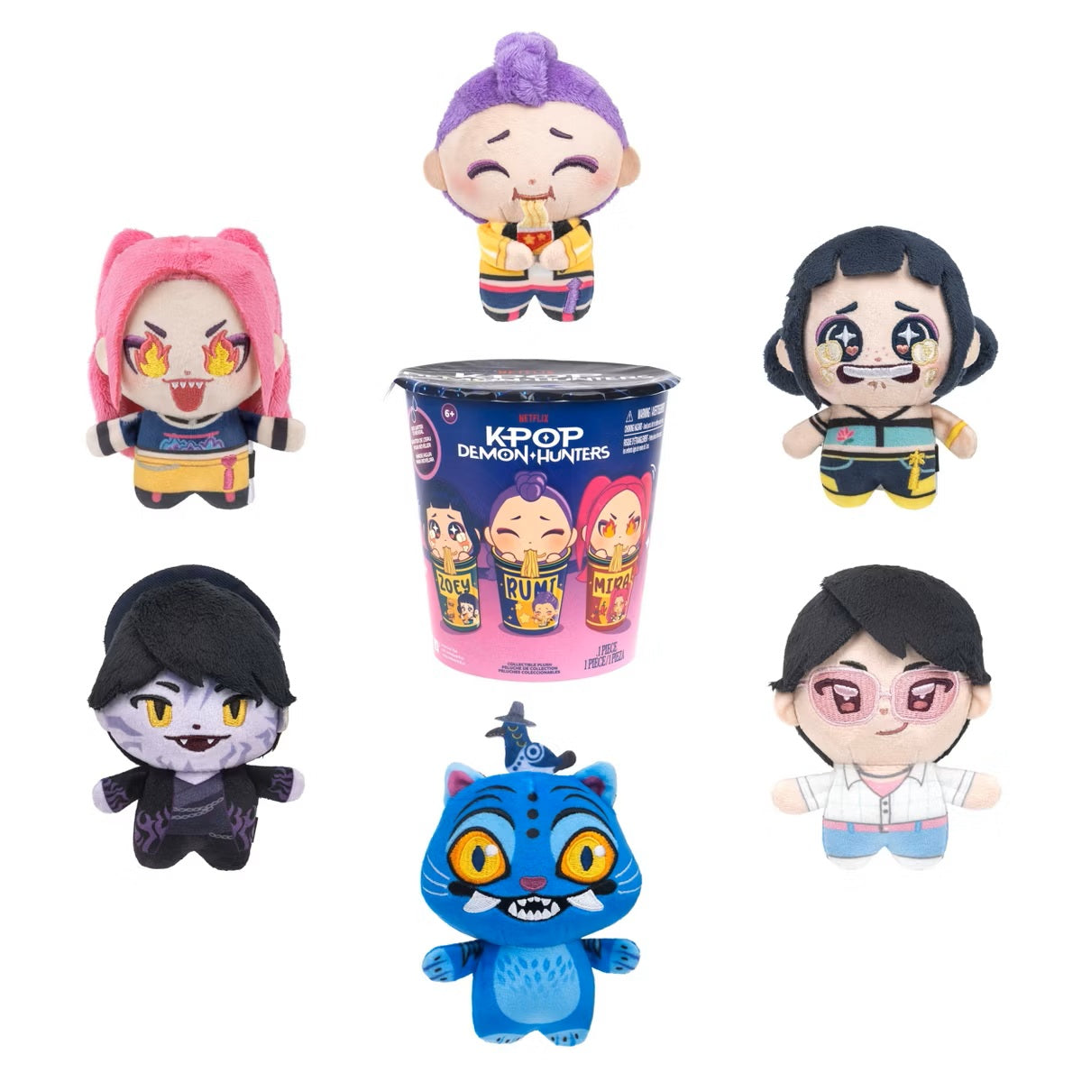 KPop Demon Hunter 3" Blind Mini Ramyeon Cup Assorted