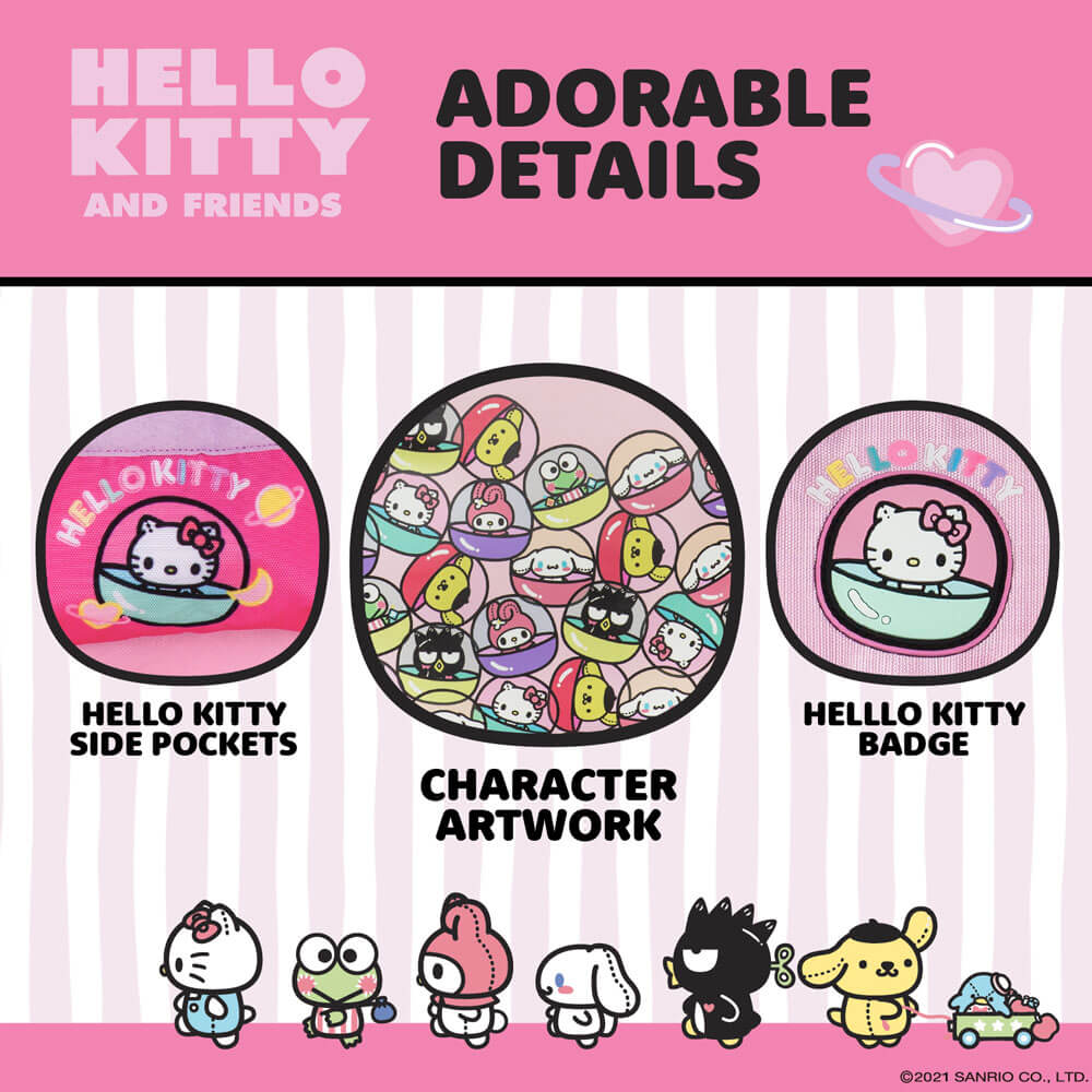 Licensed Hello Kitty and Friends School Backpack