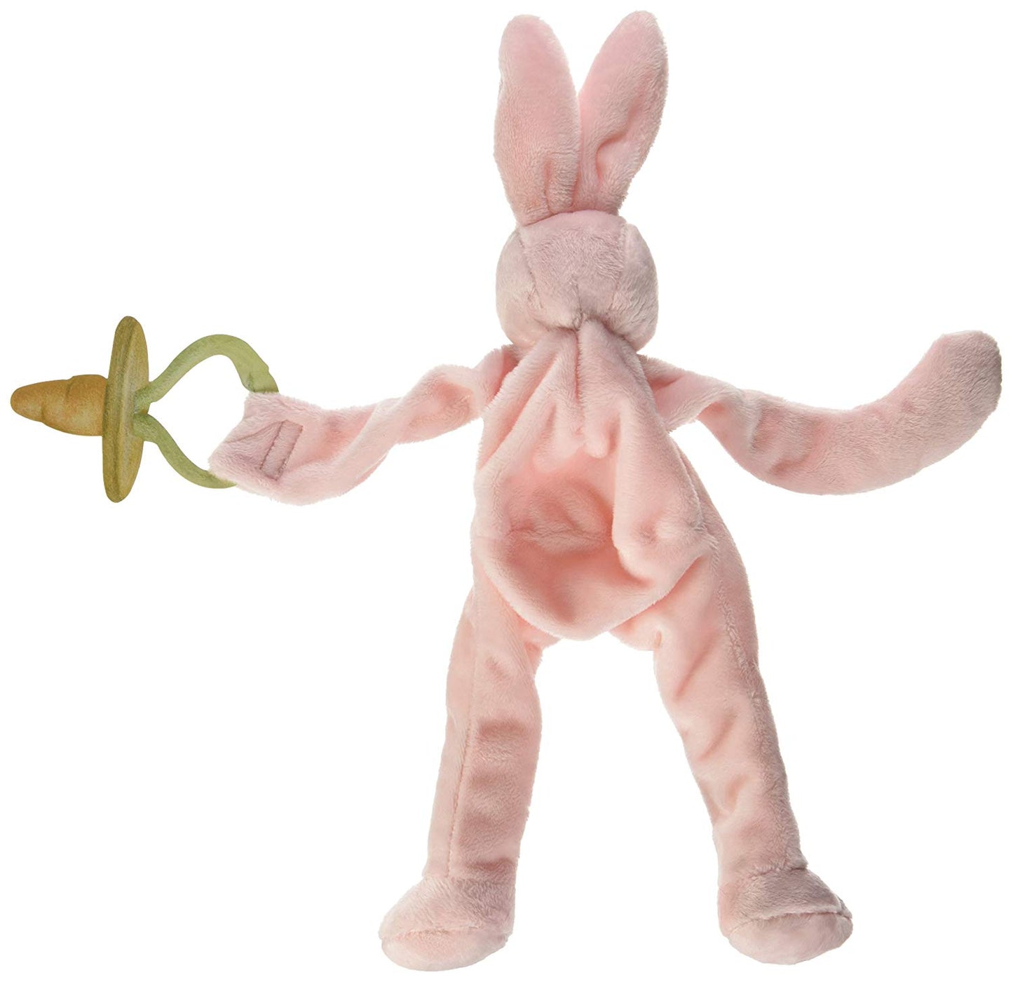 Bunnies By the Bay - Silly Buddy Bunny Super Soft Plush 25cm Dummy Holder Pink