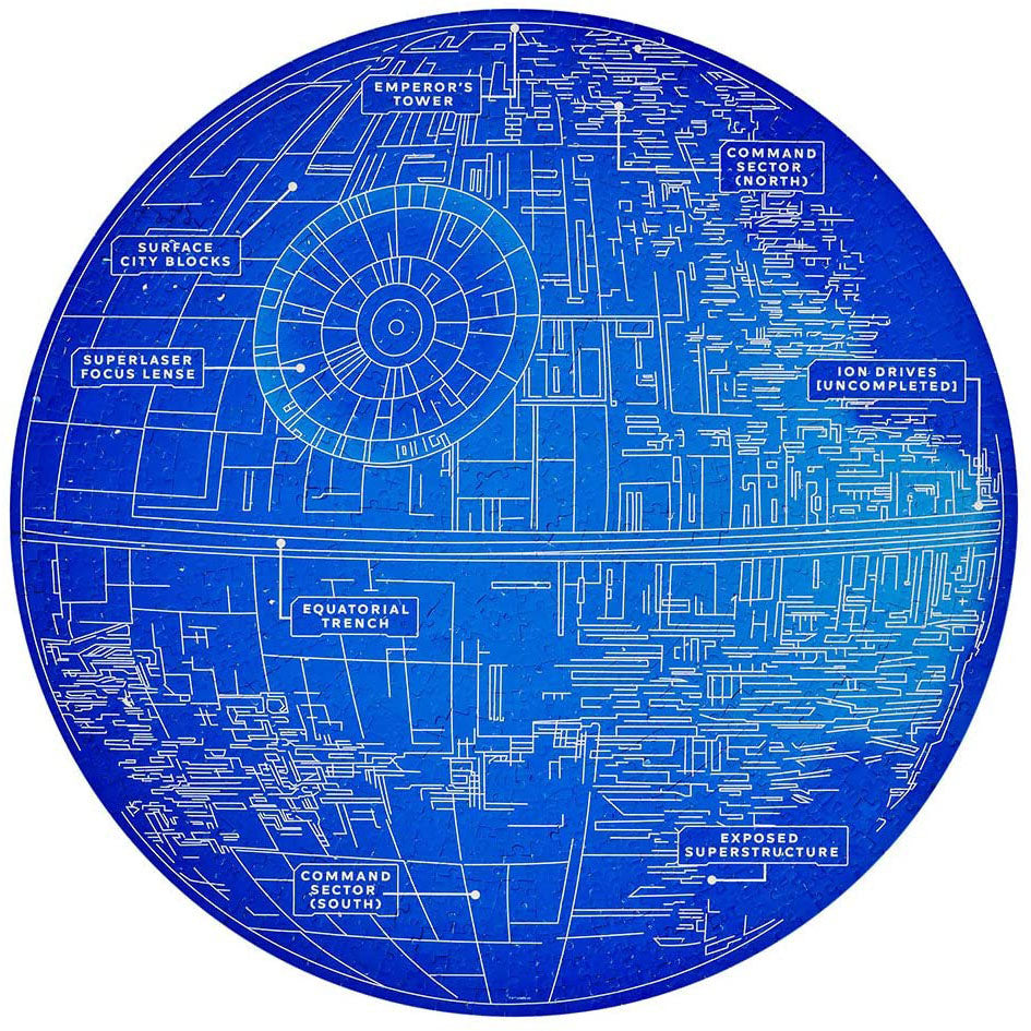 Ridley's Games Star Wars Death Star Puzzle 1000 Pieces