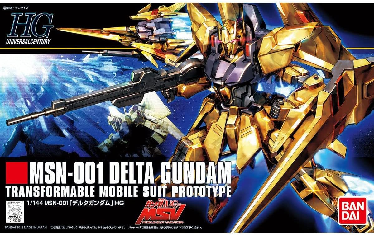 Bandai Gundam - HGUC 1/144 Delta Gundam Model Kit