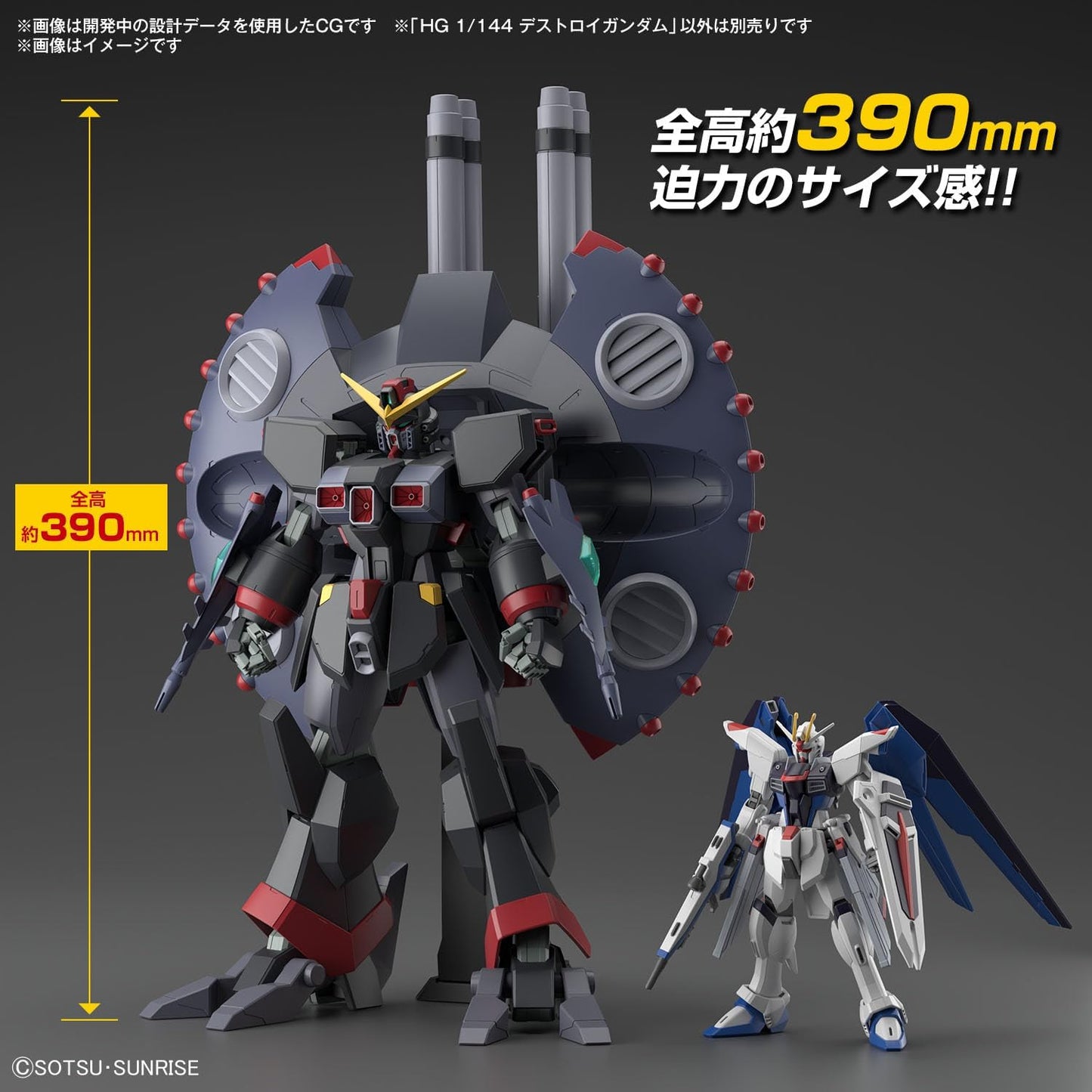 Bandai HG 1/144 Destroy Gundam GFAS-X1 Model Kit