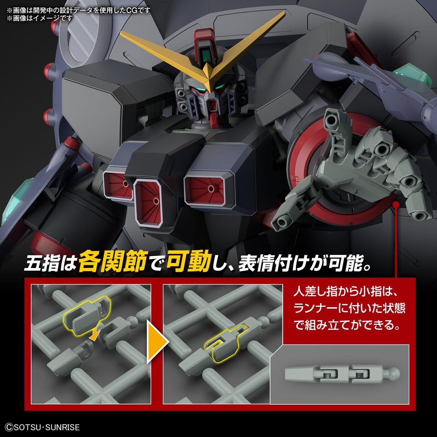 Bandai HG 1/144 Destroy Gundam GFAS-X1 Model Kit