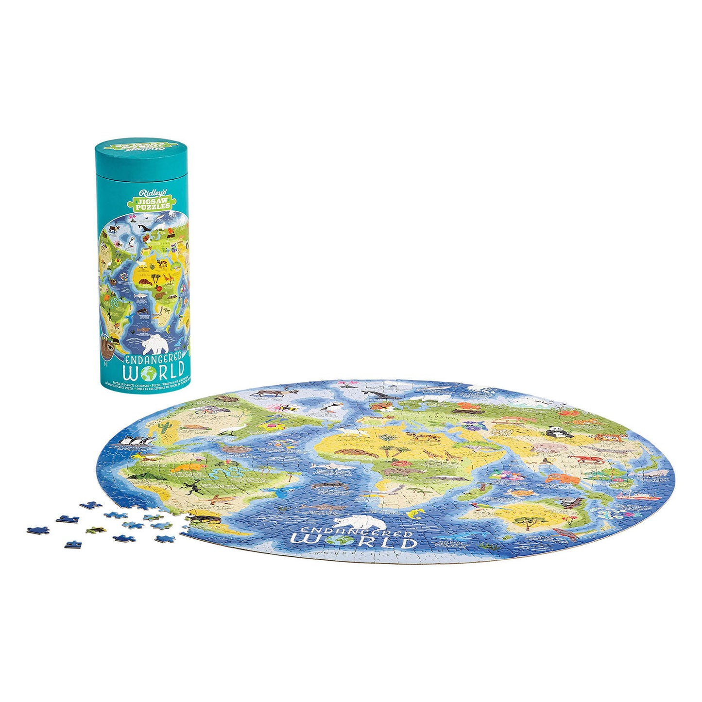 Ridley's Endangered World 1000Pc Jigsaw Puzzle 68cm