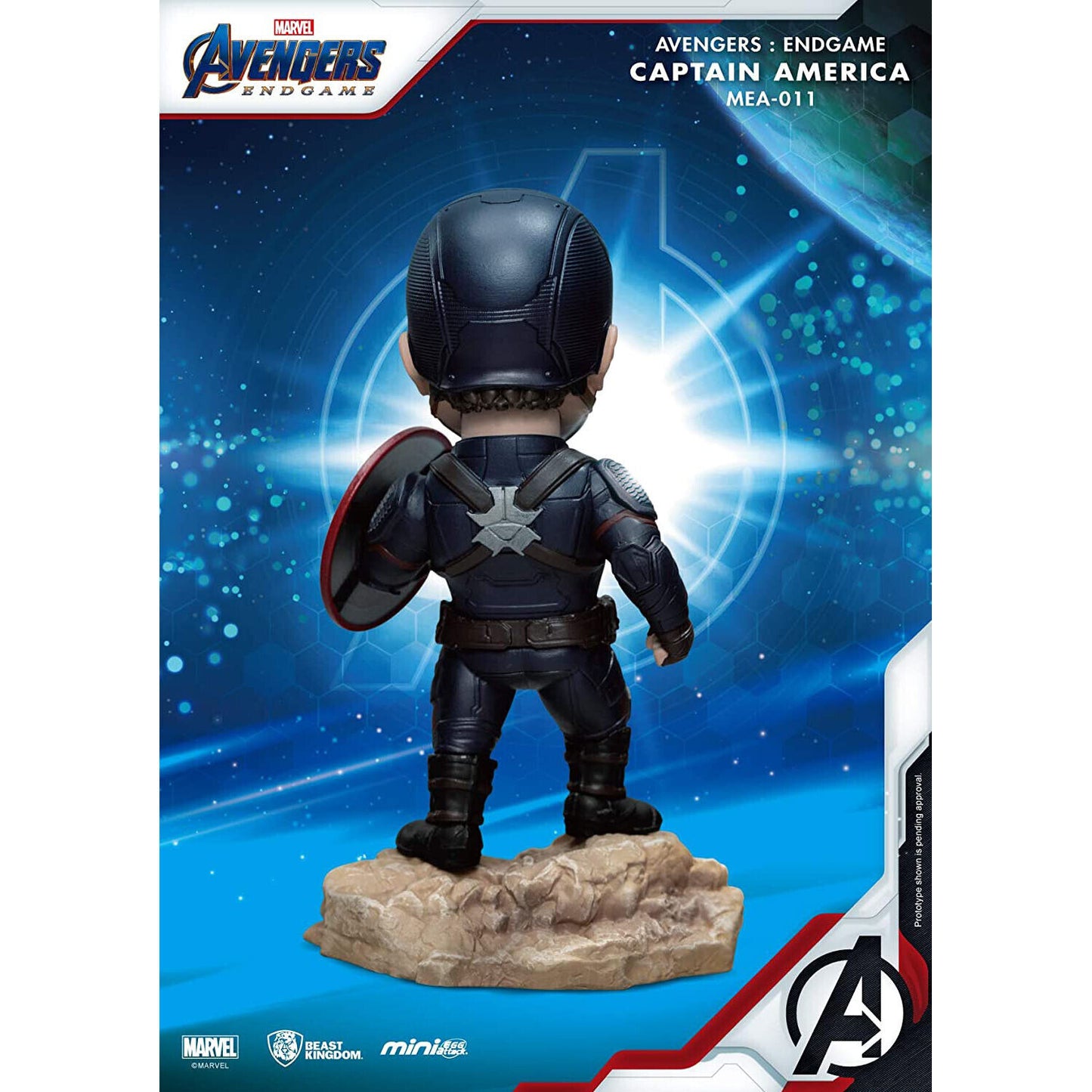 Beast Kingdom Avengers: Endgame Mini Egg Attack MEA-011 Captain America