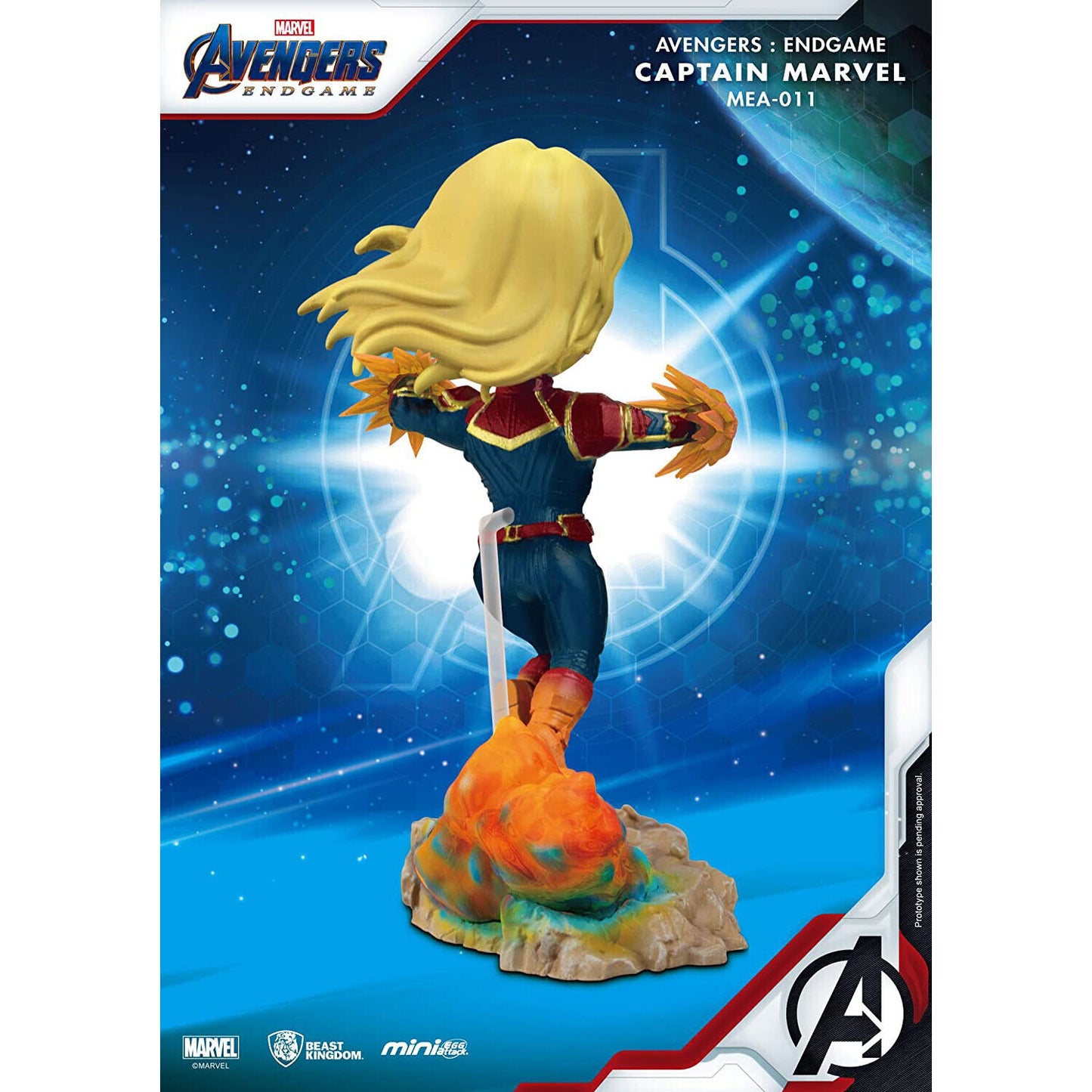 Beast Kingdom Avengers: Endgame Mini Egg Attack MEA-011 Captain Marvel