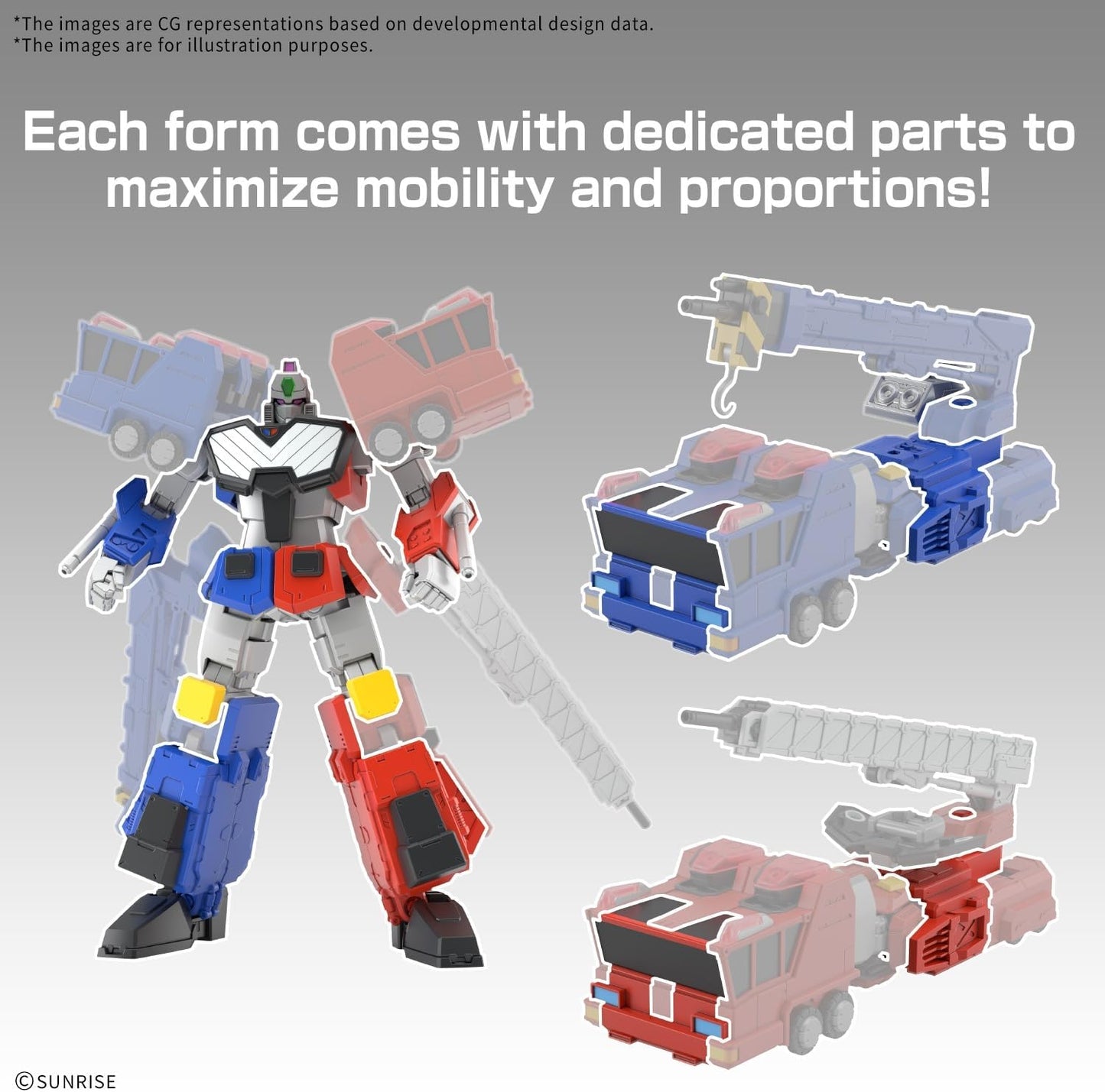 Bandai HG ChoRyuJin GaoGaiGar Model Kit