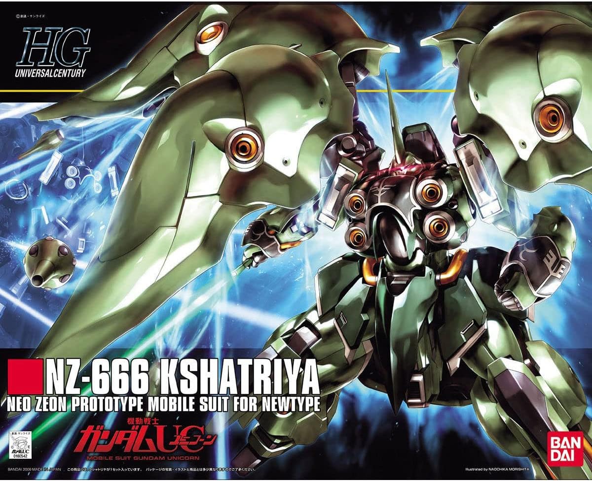 Bandai Gundam HGUC 1/144 Nz-666 Kshatriya Model Kit