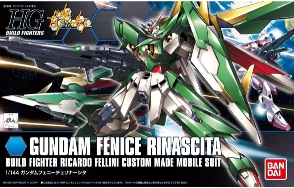 Bandai Gundam - 1/144 HGBF Gundam Fenice Rinascita Model Kit