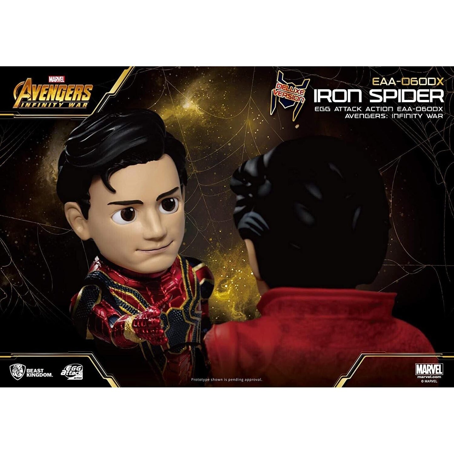Beast Kingdom Egg Attack Action Avengers Infinity War Iron Spider Deluxe Figure