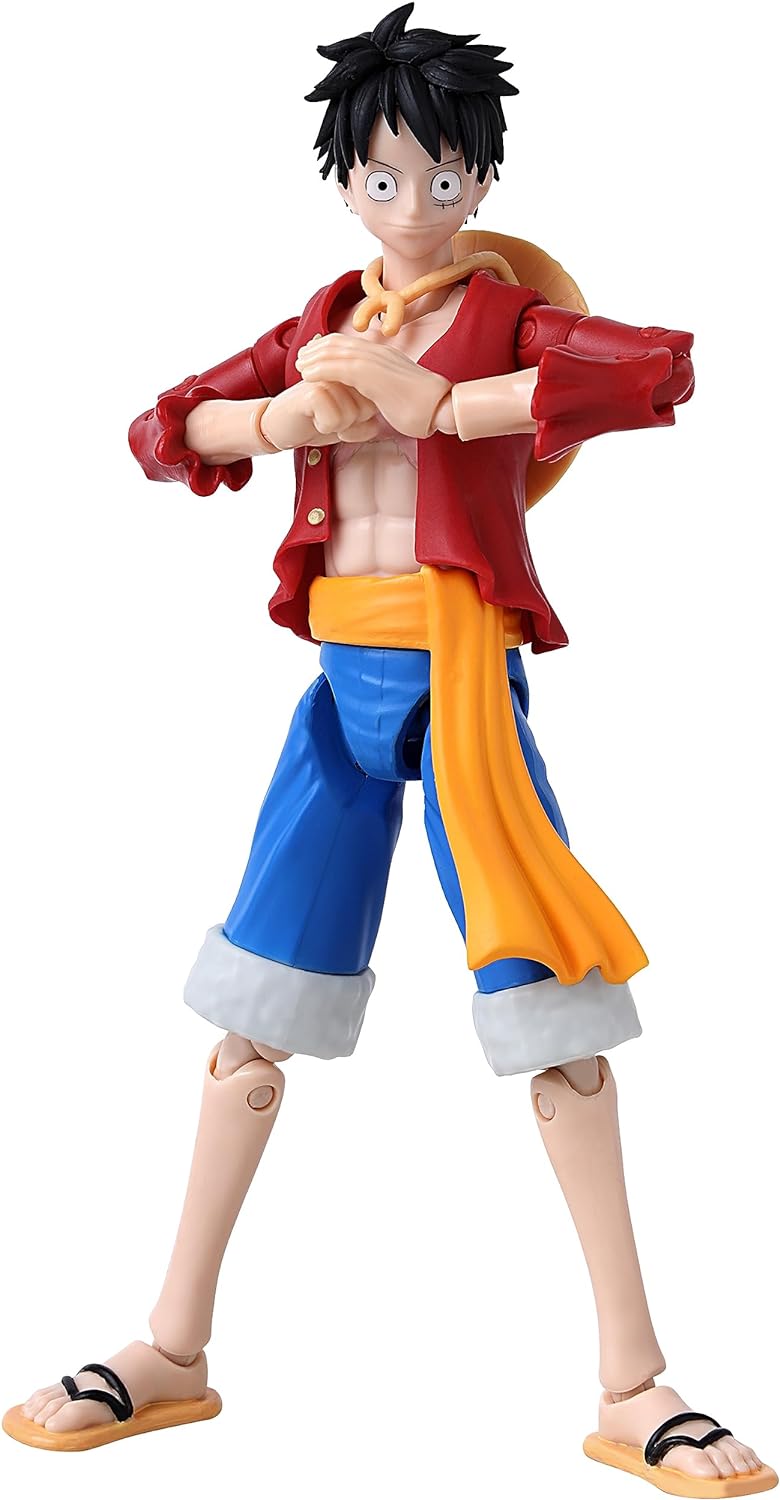 Bandai Anime Heroes - One Piece 6" inch Monkey D. Luffy Renewal Version Action Figure
