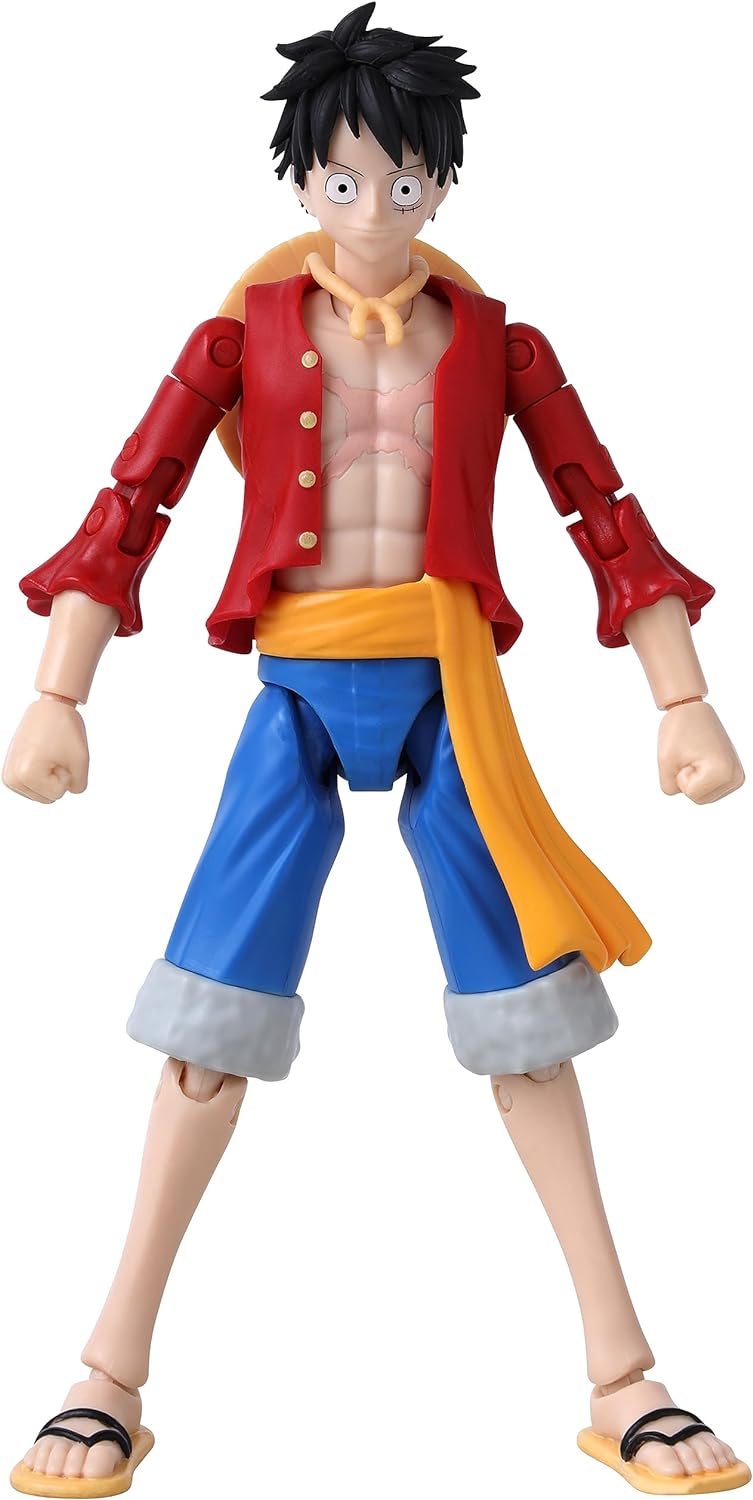 Bandai Anime Heroes - One Piece 6" inch Monkey D. Luffy Renewal Version Action Figure