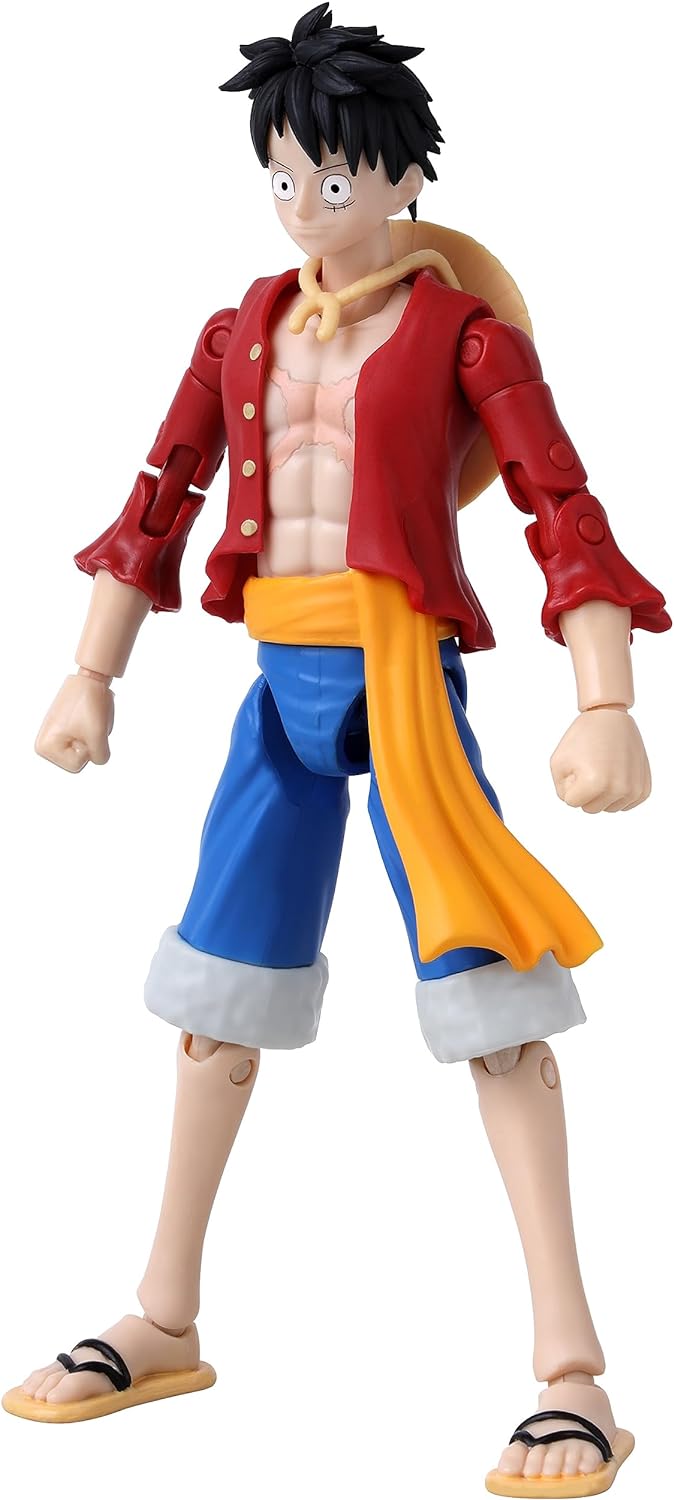 Bandai Anime Heroes - One Piece 6" inch Monkey D. Luffy Renewal Version Action Figure