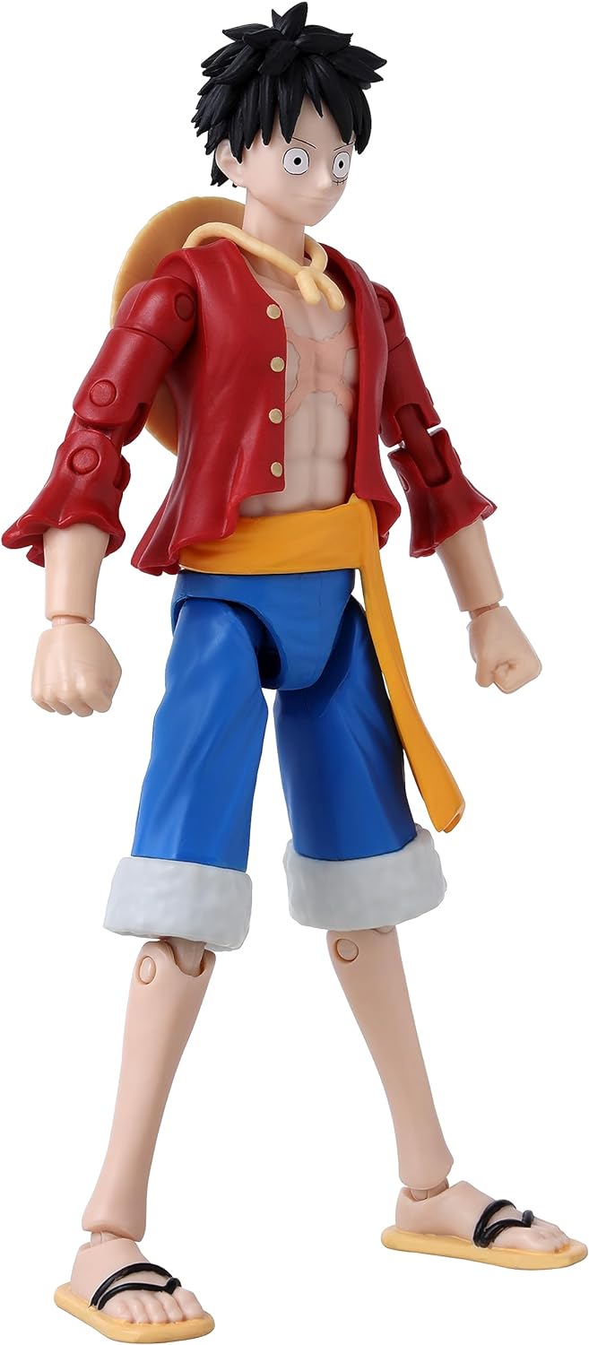 Bandai Anime Heroes - One Piece 6" inch Monkey D. Luffy Renewal Version Action Figure