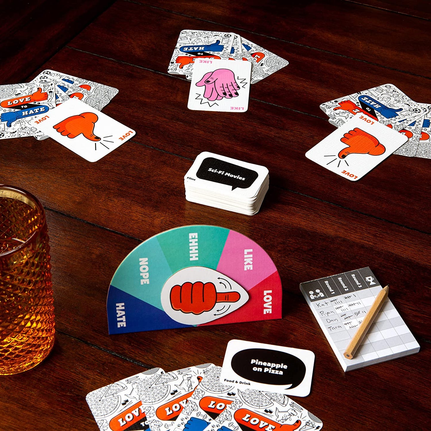 Ridley's Party Game Love to Hate