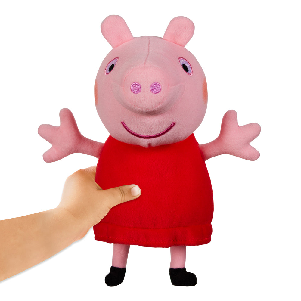 Licensed Peppa Pig Talking Peppa Plush 18cm