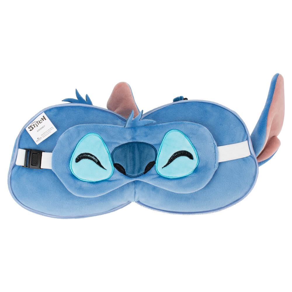 Stitch Travel Pillow & Eye Mask Set