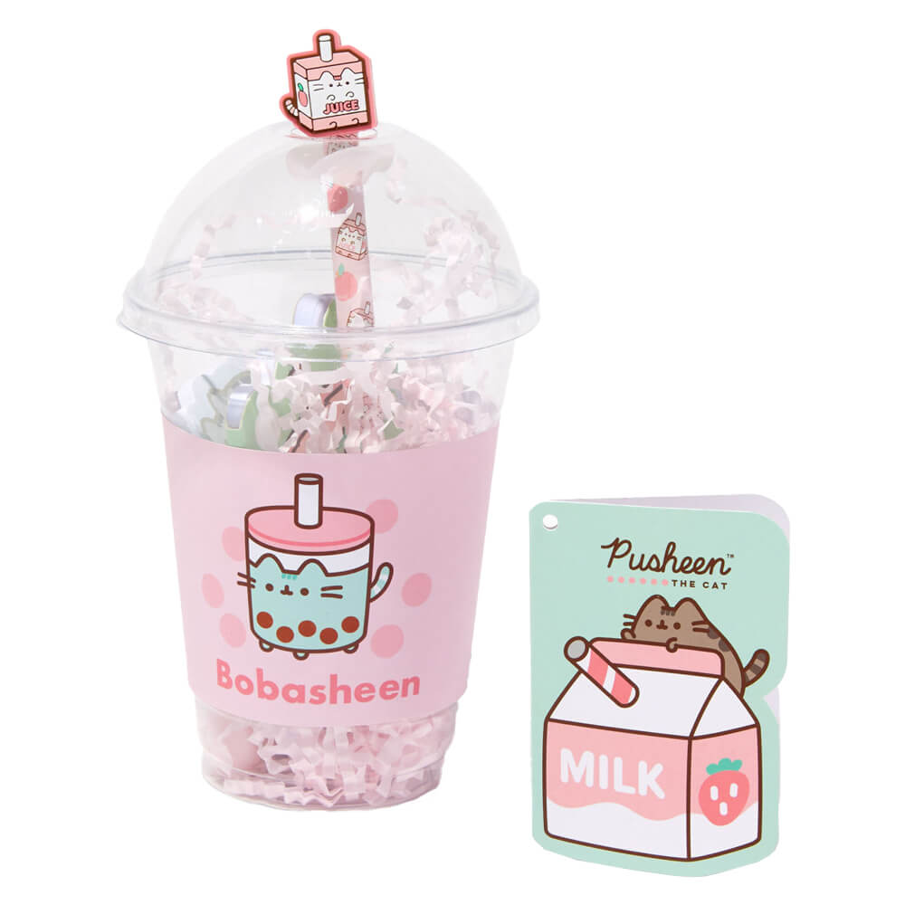 Pusheen Sips: Stationery Set in Cup