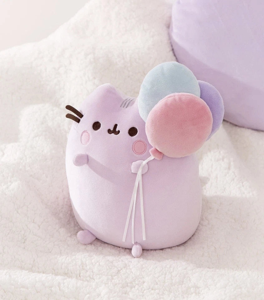 GUND Pusheen the Cat Squisheen Balloon 15th Anniversary 24cm Plush