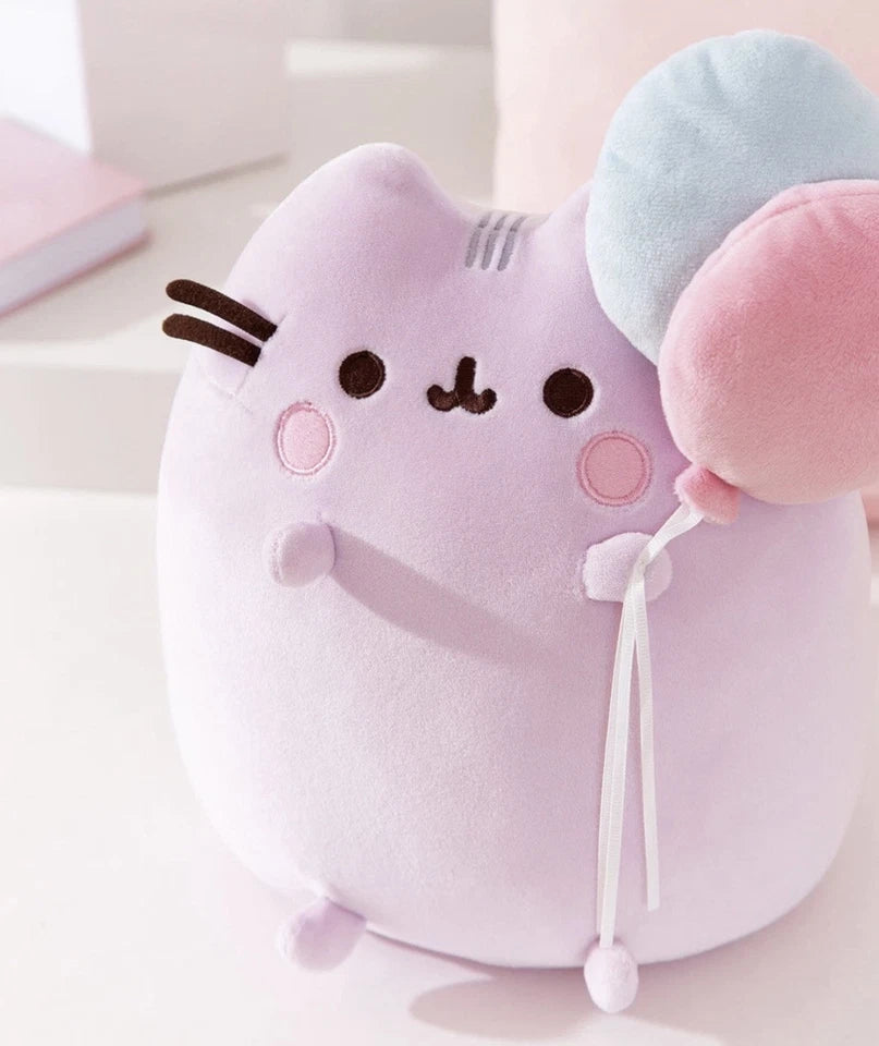 GUND Pusheen the Cat Squisheen Balloon 15th Anniversary 24cm Plush