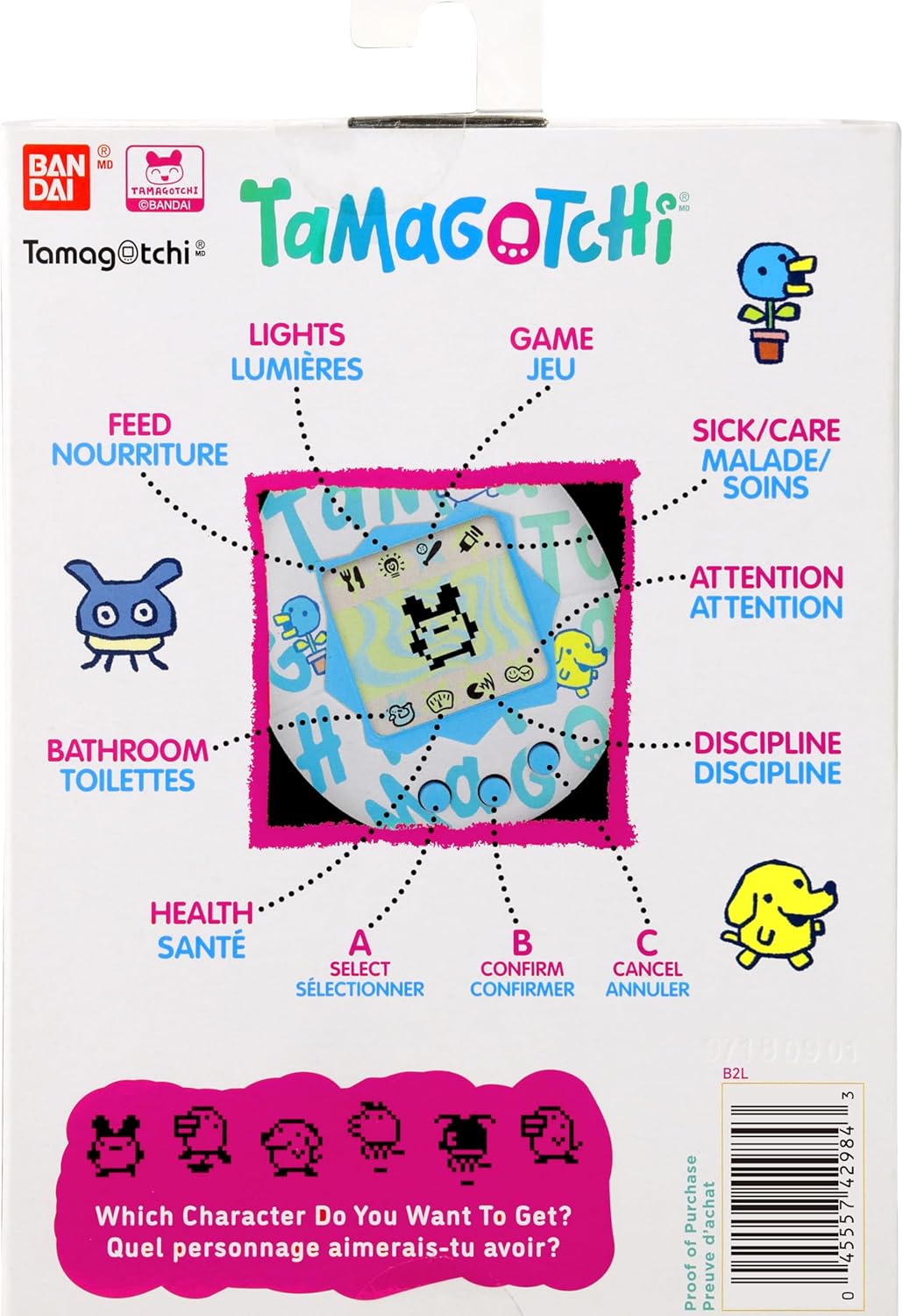 Bandai Tamagotchi Gen 2 - Rock Glitter
