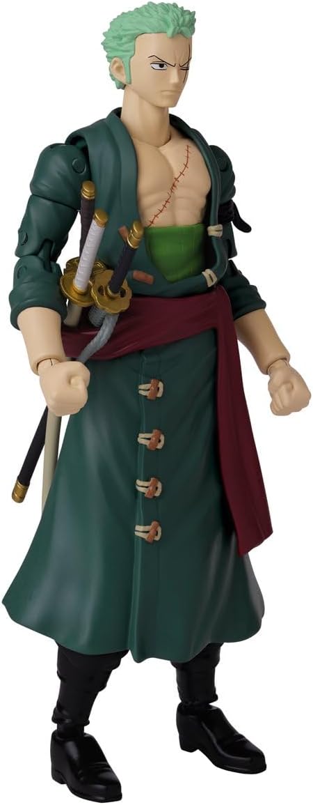 Bandai Anime Heroes One Piece Roronoa Zoro 6.5" Action Figure
