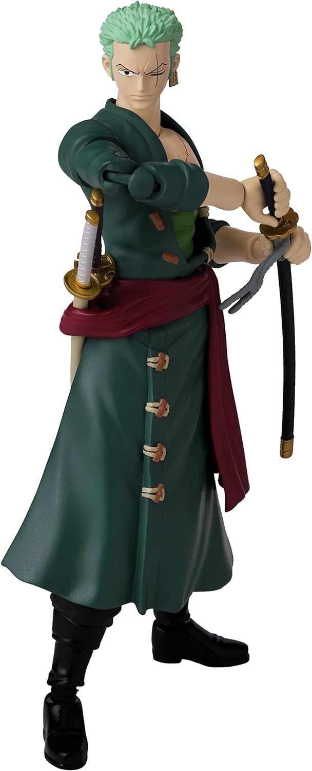 Bandai Anime Heroes One Piece Roronoa Zoro 6.5" Action Figure