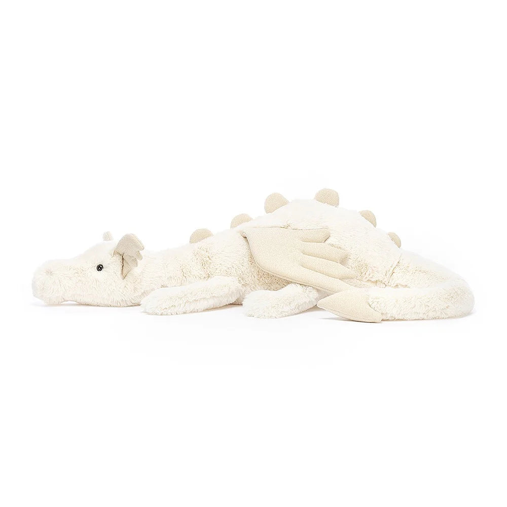 Jellycat Snow Dragon Huge Plush 99cm Long