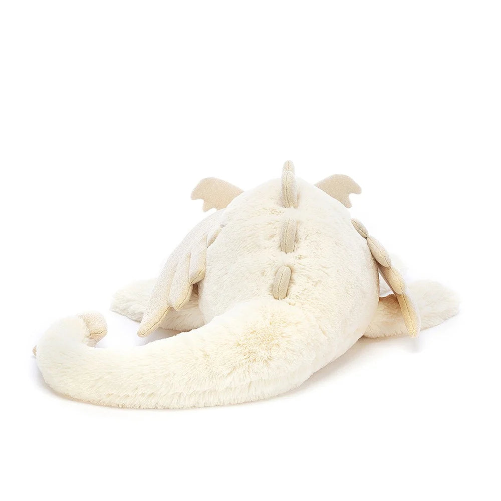 Jellycat Snow Dragon Huge Plush 99cm Long