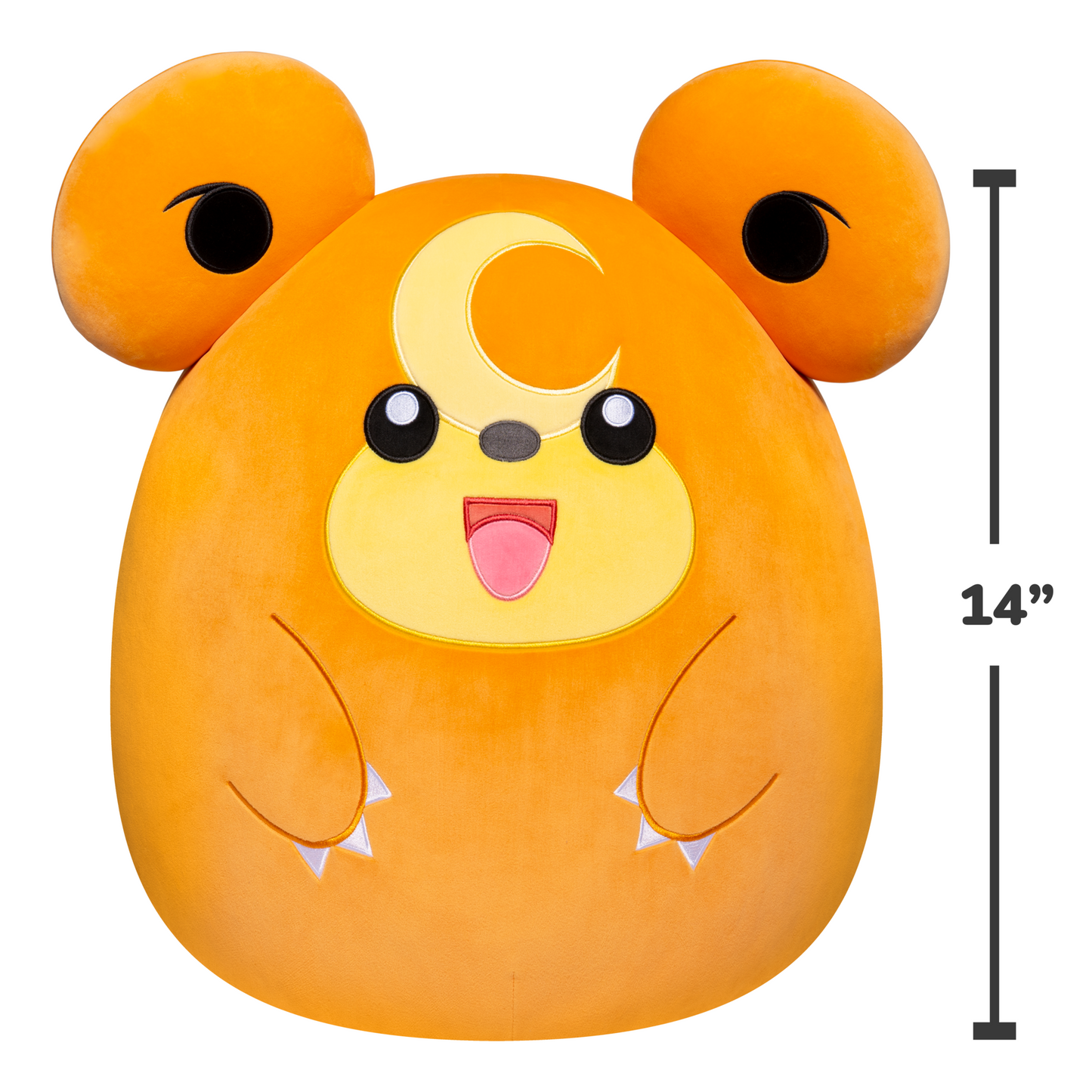 Pokemon - Teddiursa Squishmallow 14" 35cm Super Soft Plush
