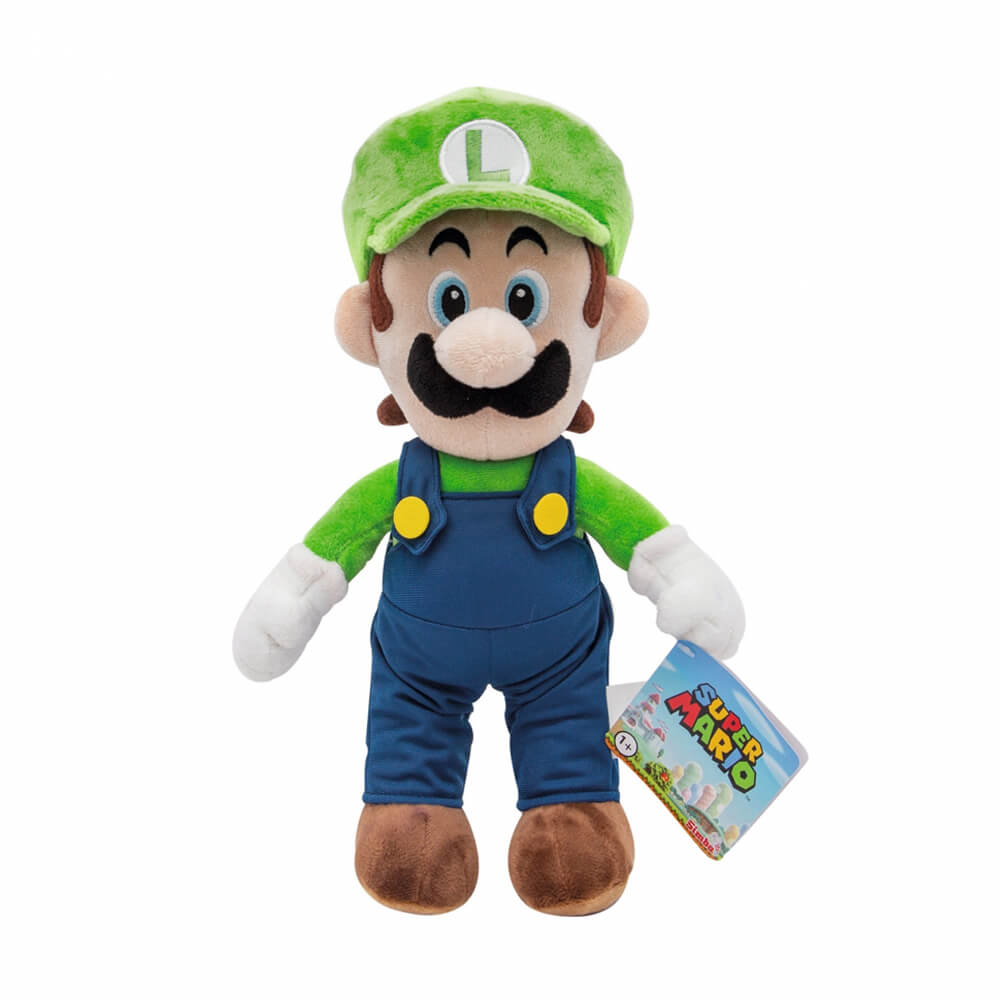 Licensed Super Mario Luigi Plush 30cm