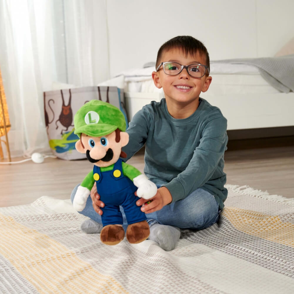 Licensed Super Mario Luigi Plush 30cm