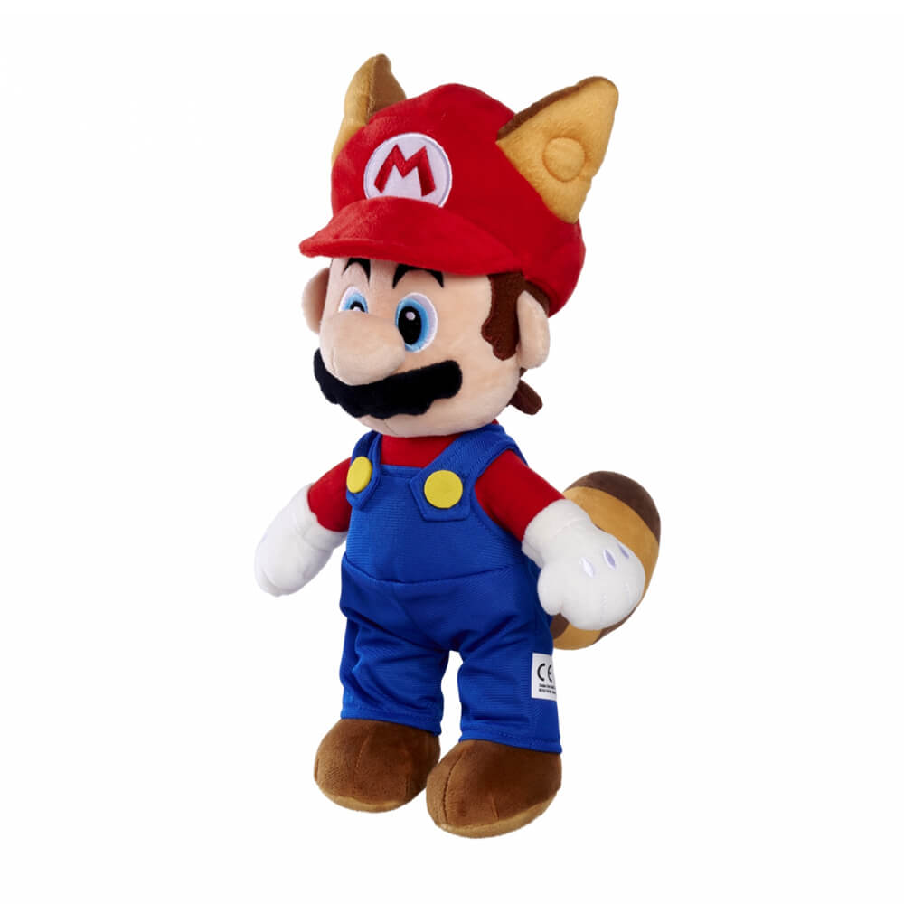 Licensed Super Mario Racoon Mario Plush 34cm