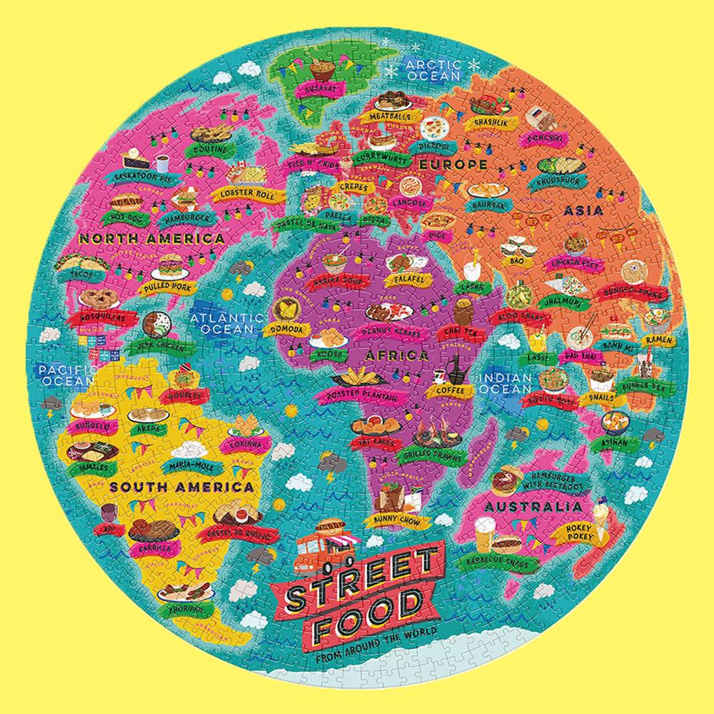 Ridley's Street Food Lover's 1000 Piece Jigsaw Puzzle