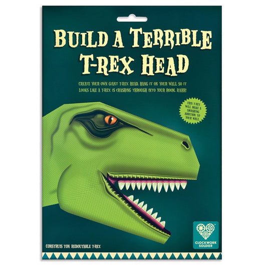 Clockwork Soldier - Build a Terrible T-Rex Head - DIY Kids Craft