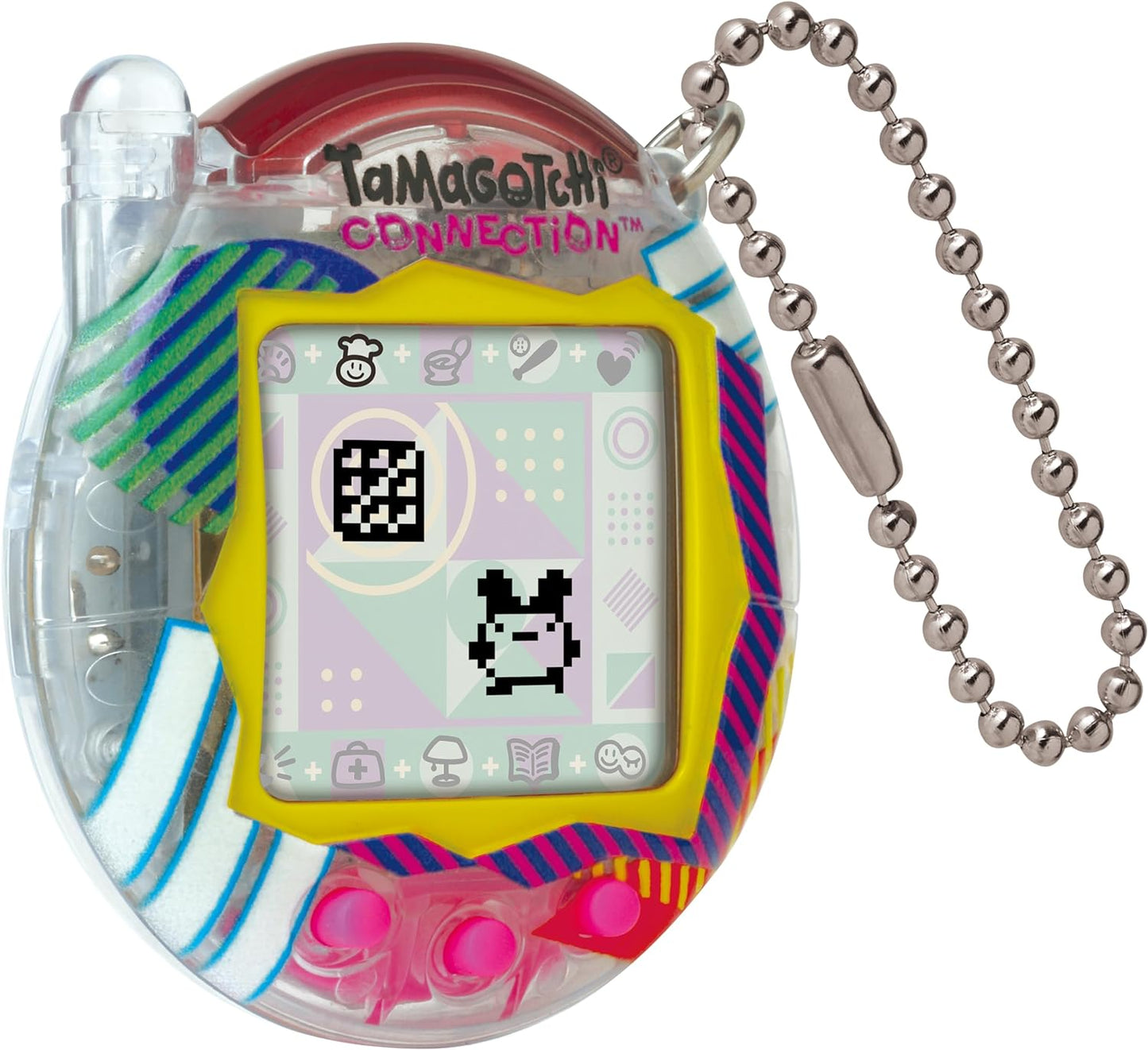 Bandai Tamagotchi Connection - Clear Retro