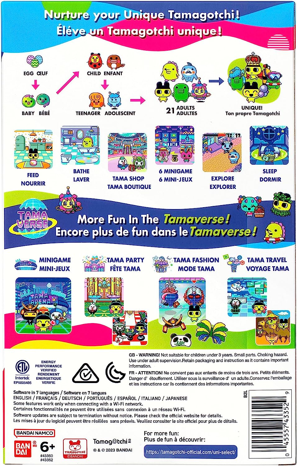 Bandai Tamagotchi Uni - Wearable on Wrist