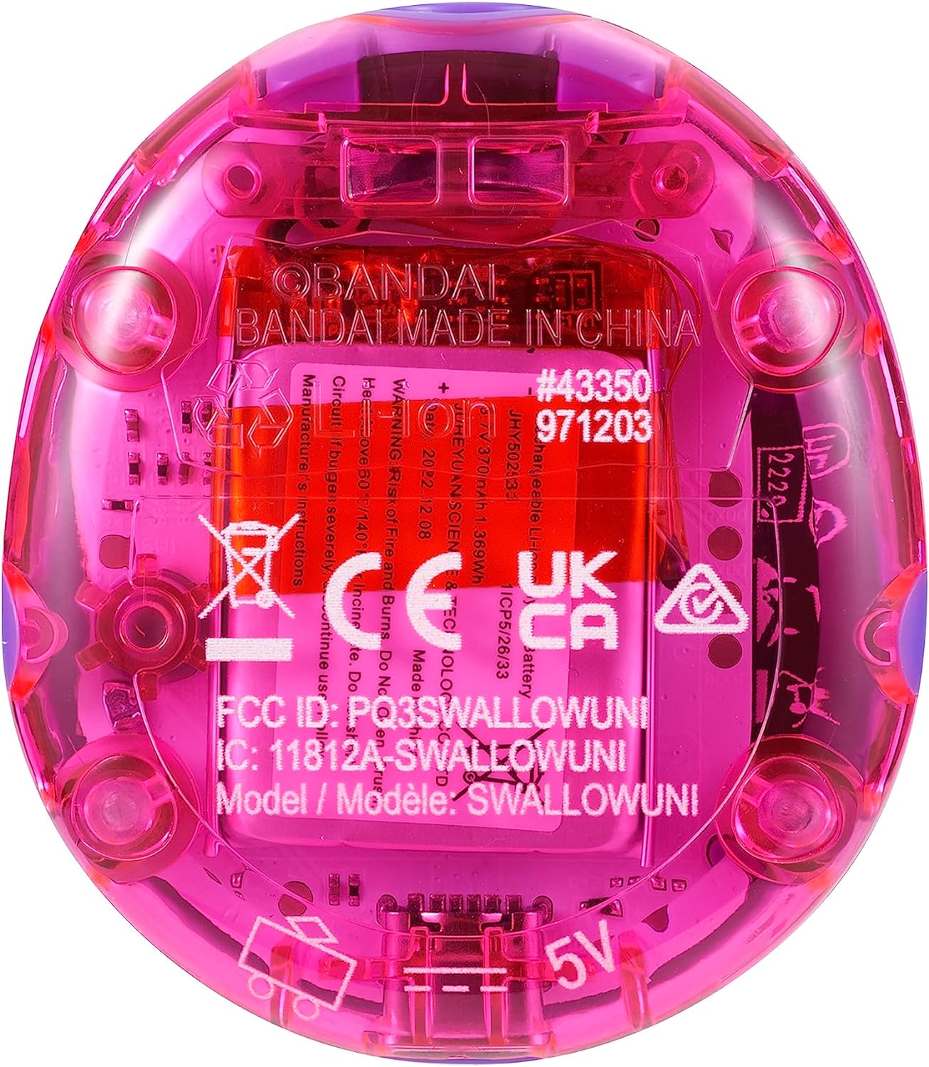 Bandai Tamagotchi Uni - Wearable on Wrist