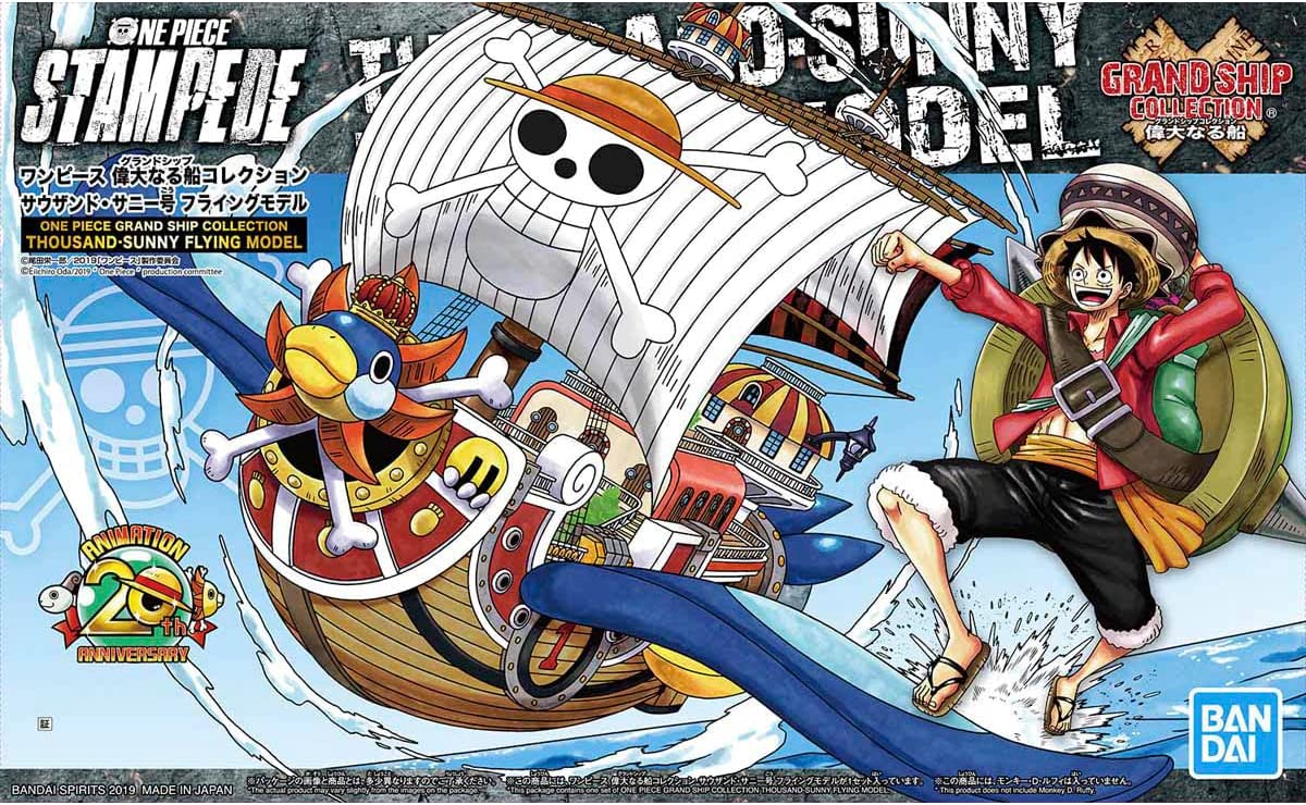 Bandai One Piece Thousand-Sunny Flying Model Kit