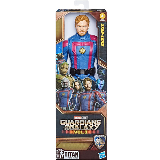 Marvel Guardians of The Galaxy Vol. 3 Titan Hero Series Star-Lord 12" Action Figure