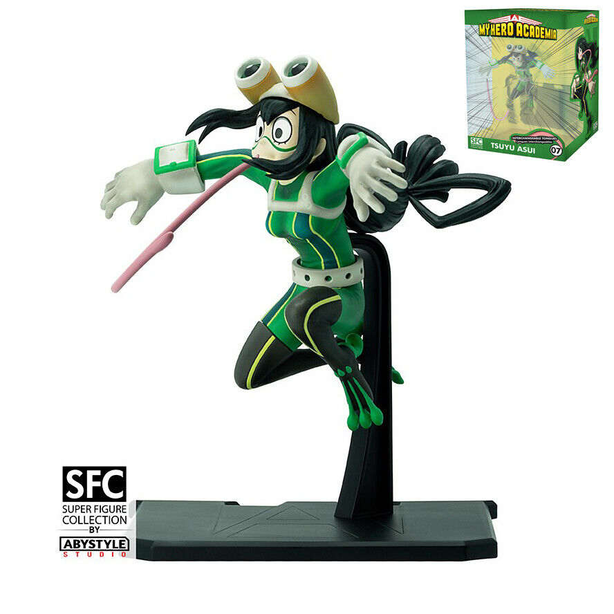 Abystyle My Hero Academia Super Figure Collection Tsuyu Asui Floppy Figurie 16.5cm
