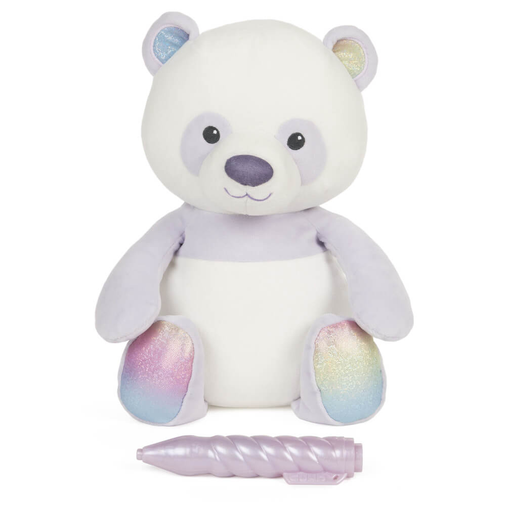GUND Magic Draw and Glow Panda Plush 28cm