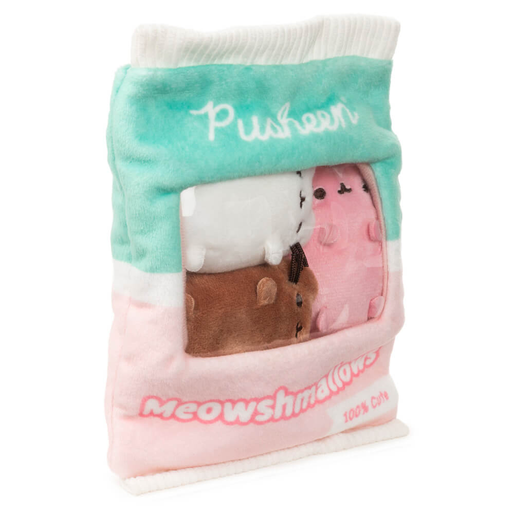 Pusheen the Cat 3 Removable Meowshmallows in Plush Bag 18cm